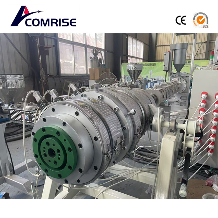 250mm and 315mm HDPE pipe machine are being produced