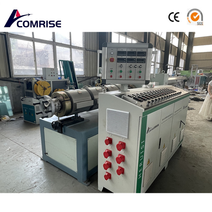 The 50-250mm PVC pipe production line is currently in production