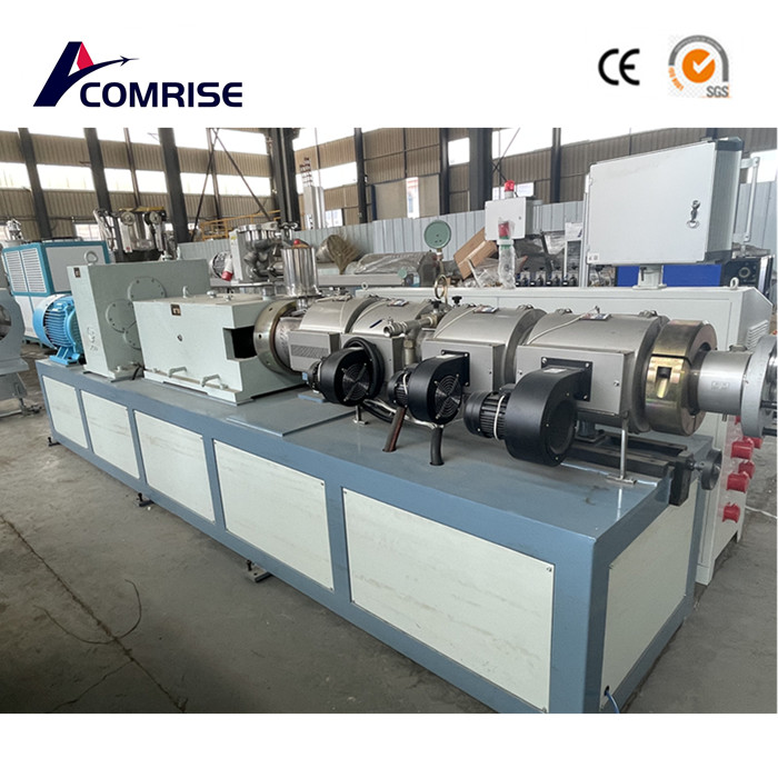 The 50-250mm PVC pipe production line is about to be completed