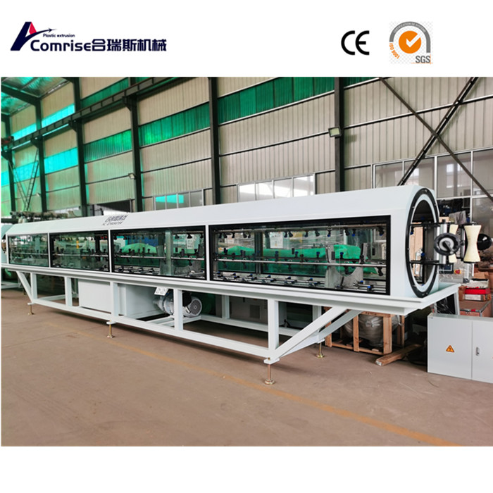 Three layer hdpe co extrusion pipe machine line