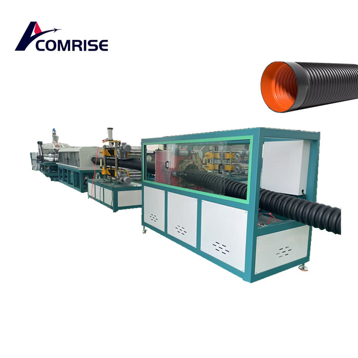 Large Diameter Double Wall Corrugated Pipe Machine