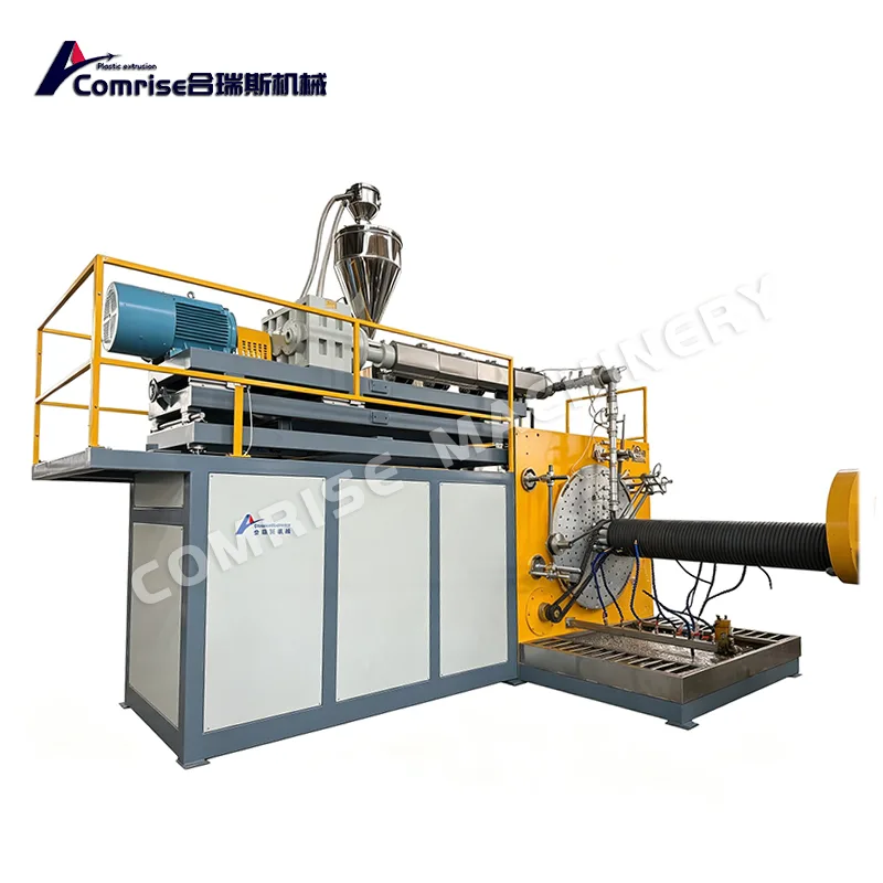 Large Diameter Spiral Winding Pipe Machine